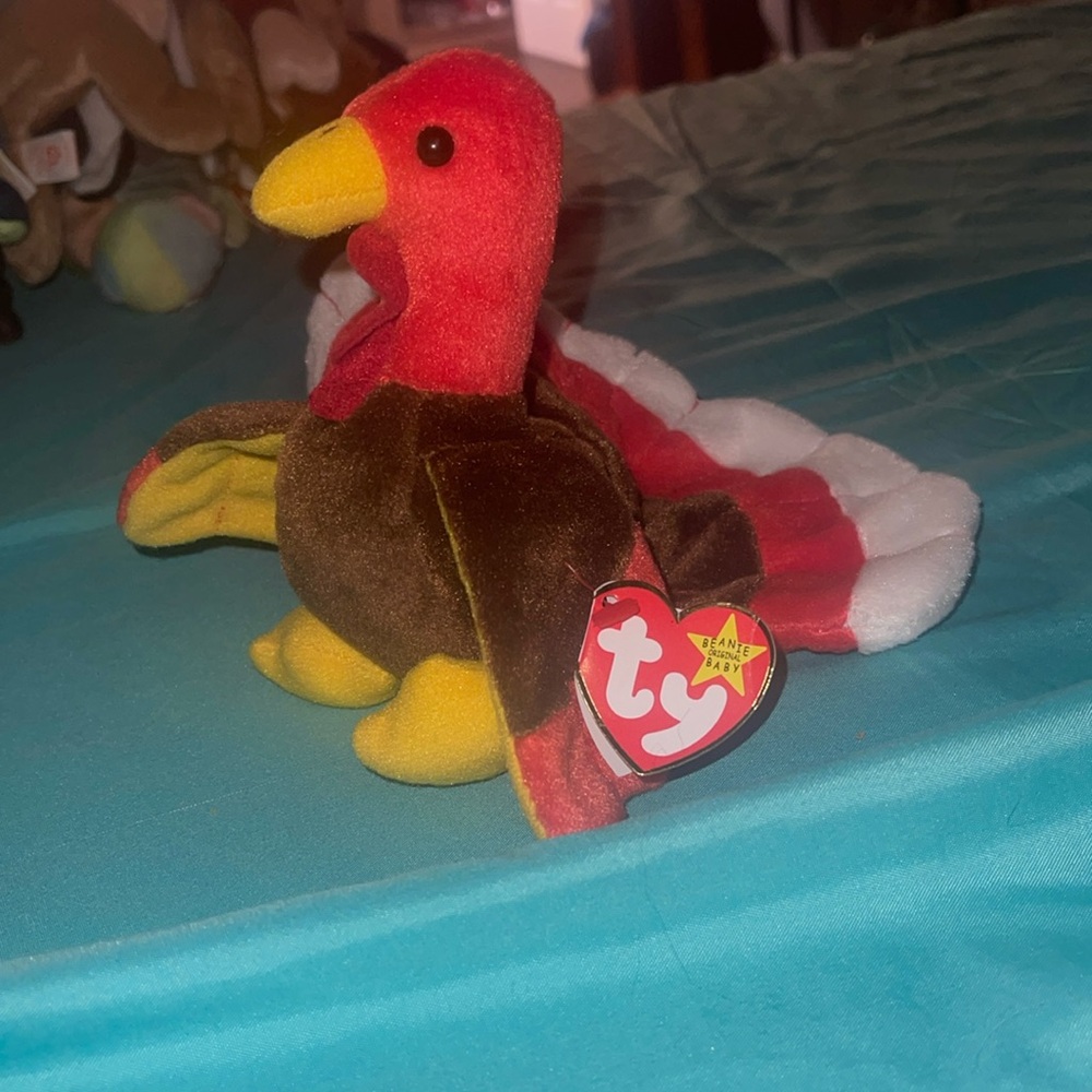 Gobbles the beanie baby